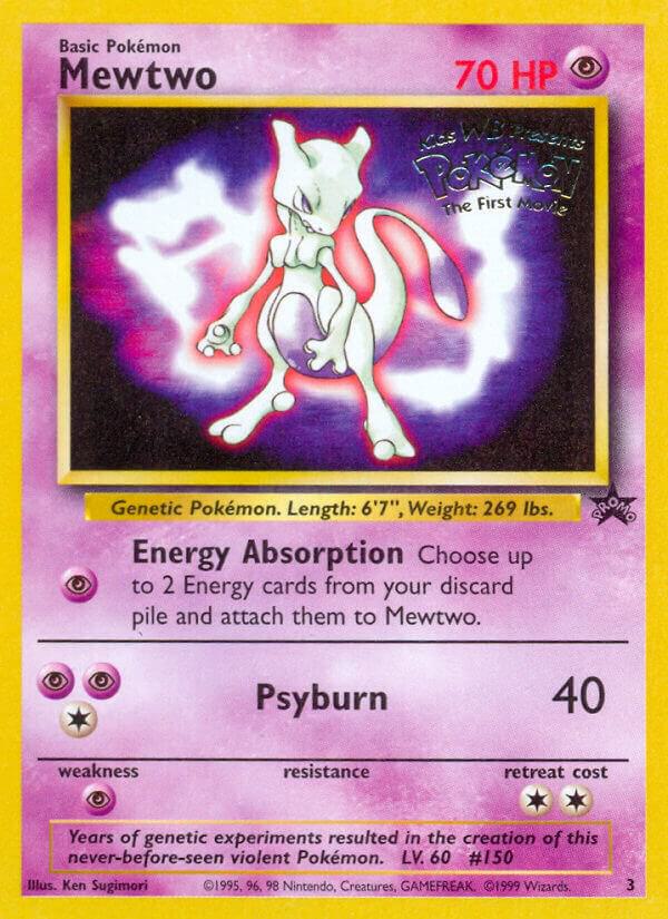 Mewtwo (Movie Promo) Promo WoTC Promo 03/53 NM