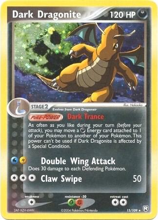 Dark Dragonite - (EX Team Rocket Returns) Holo Rare Deck Exclusives 015/109 LP