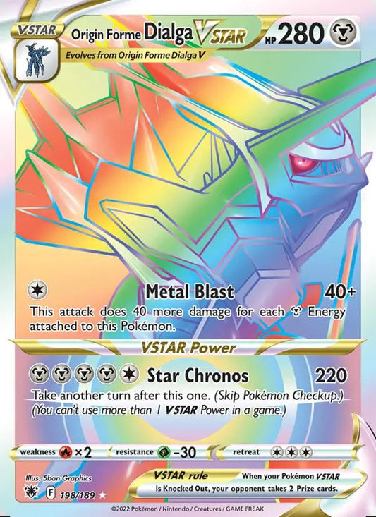 Image of Origin Forme Dialga VSTAR Astral Radiance (ASR) #198