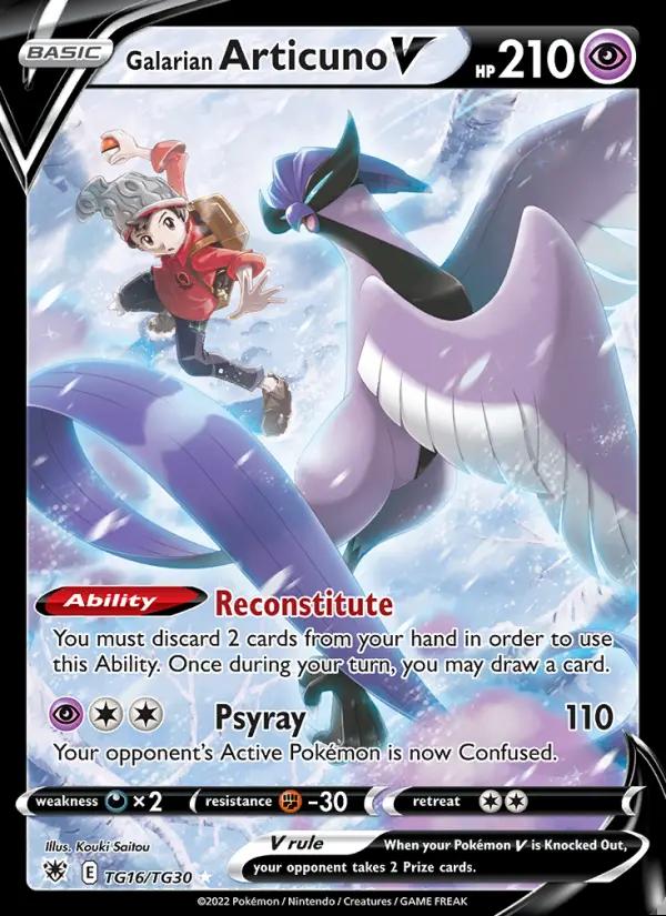 Image of Galarian Articuno V Astral Radiance (ASR) #TG16