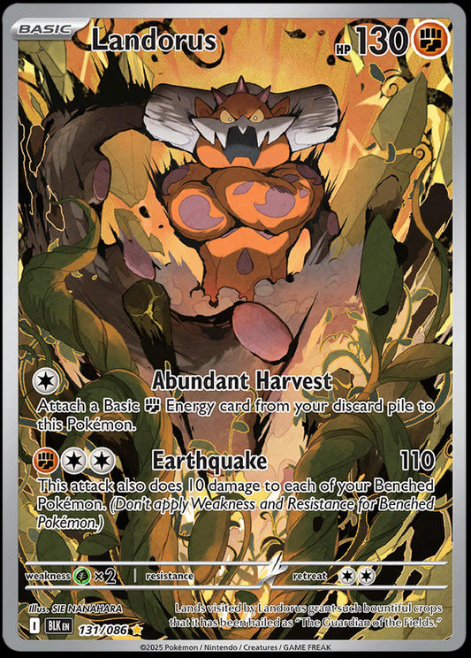 Image of Landorus Black Bolt (BLK) #131