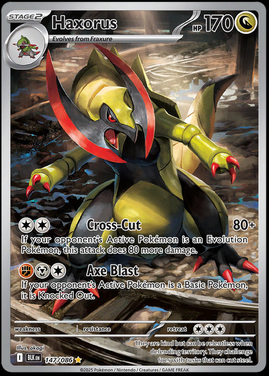 Image of Haxorus Black Bolt (BLK) #147