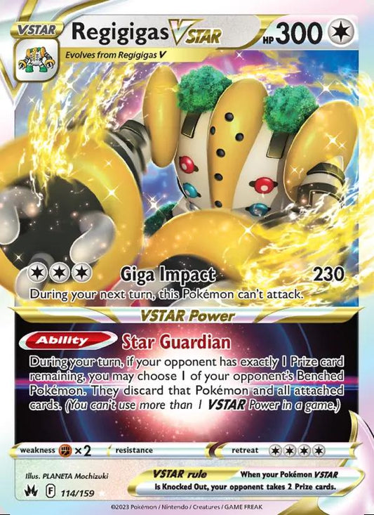 Image of Regigigas VSTAR Crown Zenith (CRZ) #114