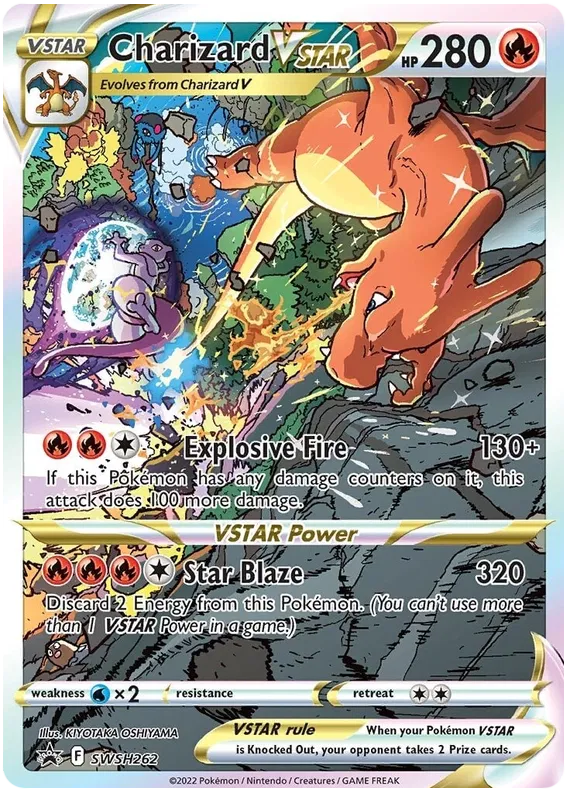 Charizard VSTAR Sword & Shield SWSH262 Holo