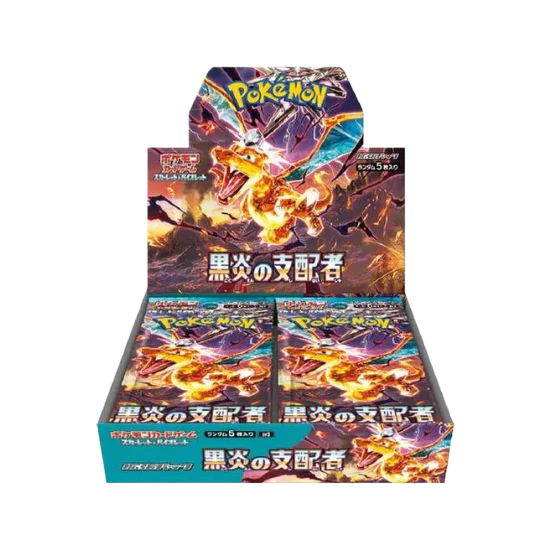 Pokémon TCG - Ruler of the Black Flame SV3 Booster Box