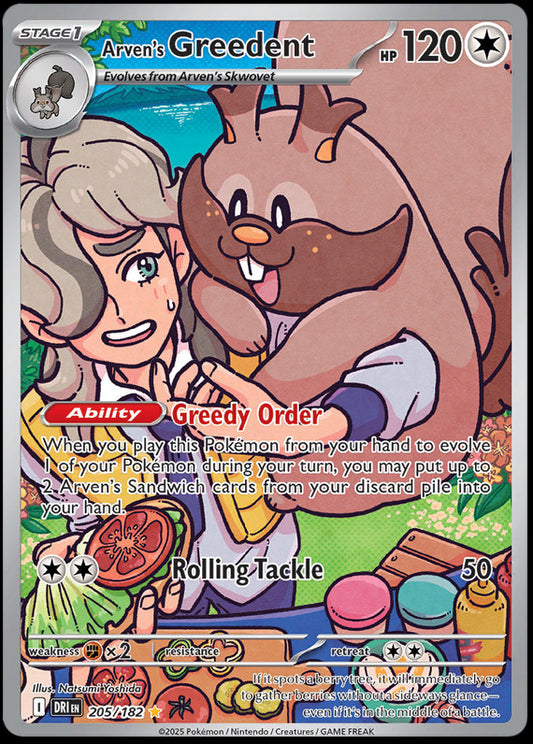 Image of Arvens Greedent Destined Rivals (DRI) #205