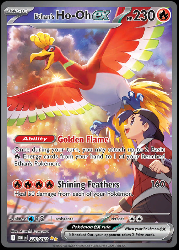 Image of Ethans Ho-Oh ex Destined Rivals (DRI) #230