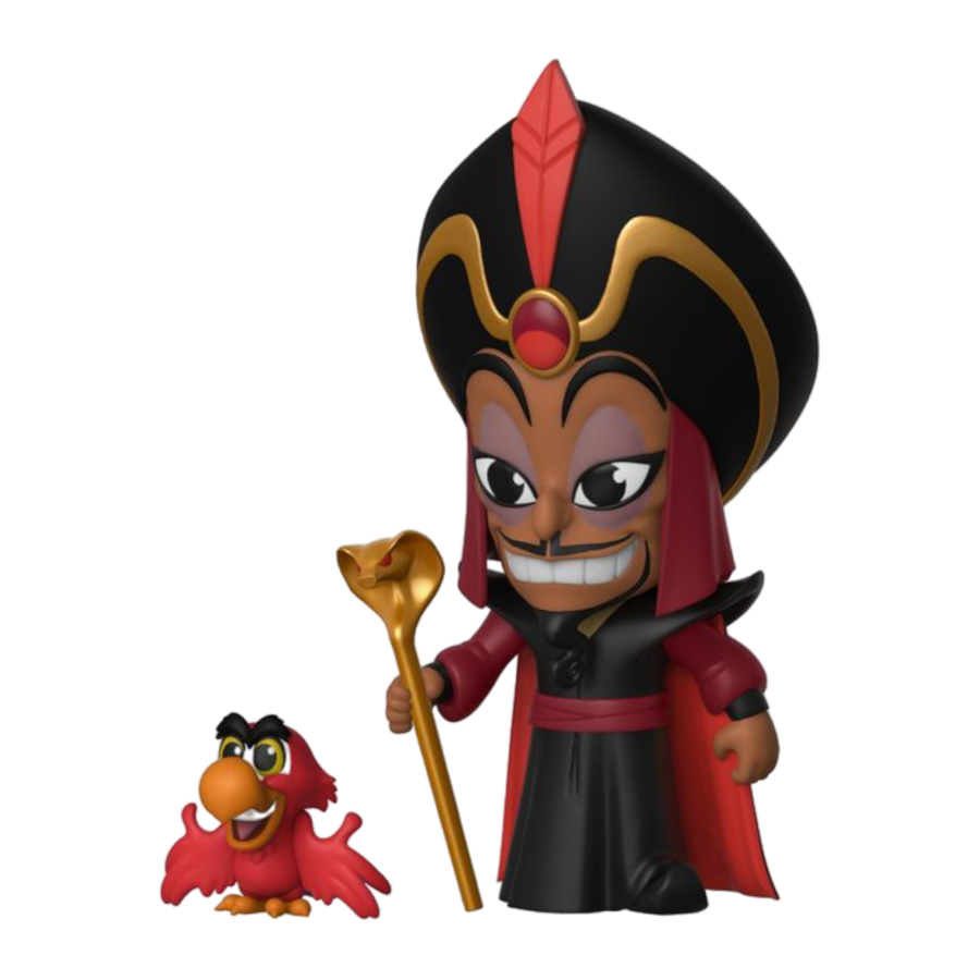 Aladdin (1992) - Jafar with Iago 5-Star Vinyl Figure