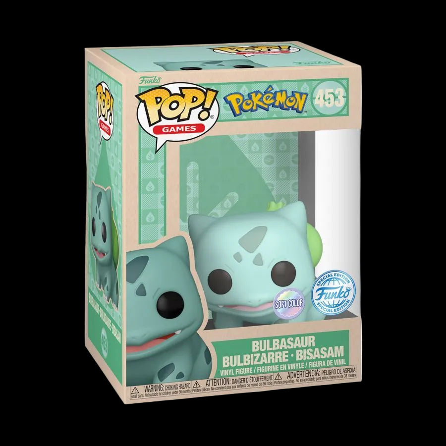 Pokemon - Bulbasaur Pop! Vinyl (Pastel)