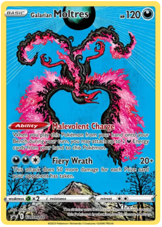 Galarian Moltres Sword and Shield Promo 284/307