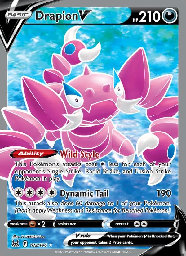 Image of Drapion V Lost Origin (LOR) #182