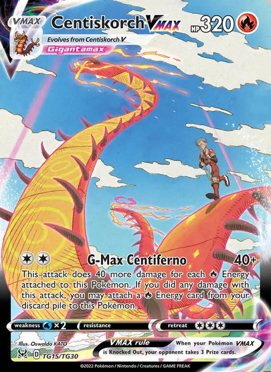 Image of Centiskorch VMAX Lost Origin (LOR) #TG15