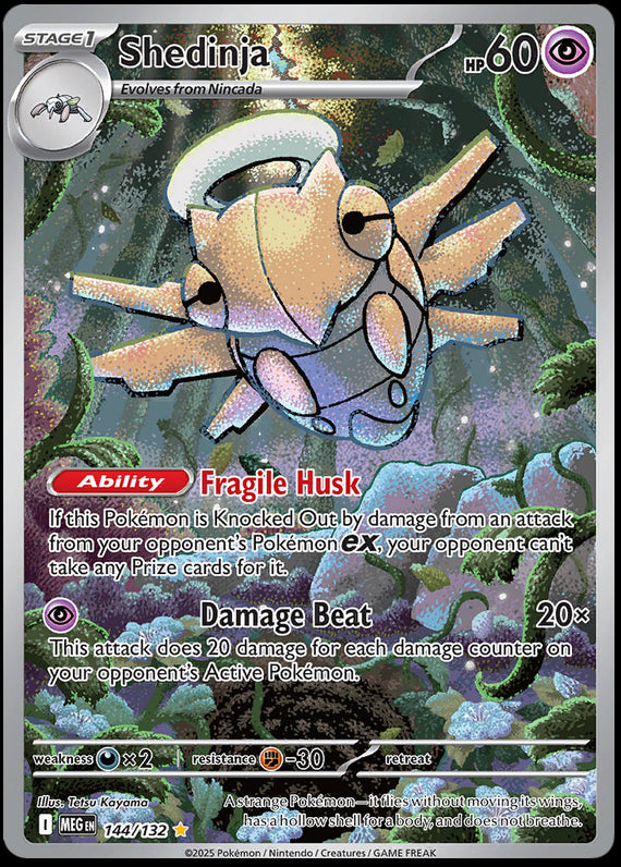 Image of Shedinja Mega Evolution (MEG) #144