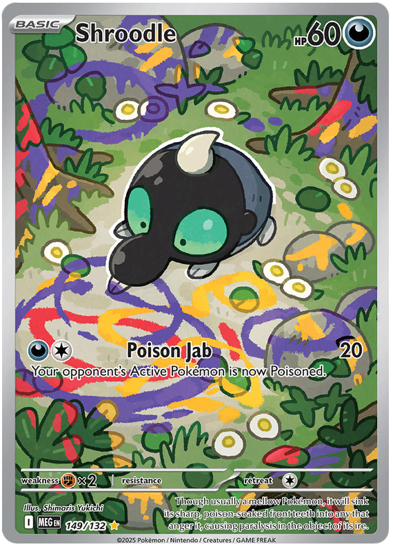 Image of Shroodle Mega Evolution (MEG) #149