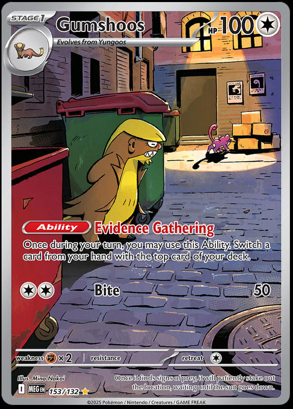 Image of Gumshoos Mega Evoloution (MEG) #153