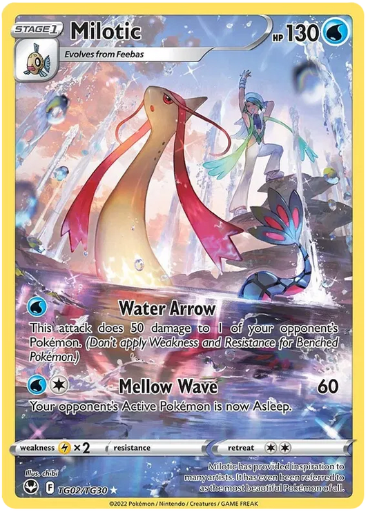 Milotic R TG02/TG30 Silver Tempest - Trainer Gallery