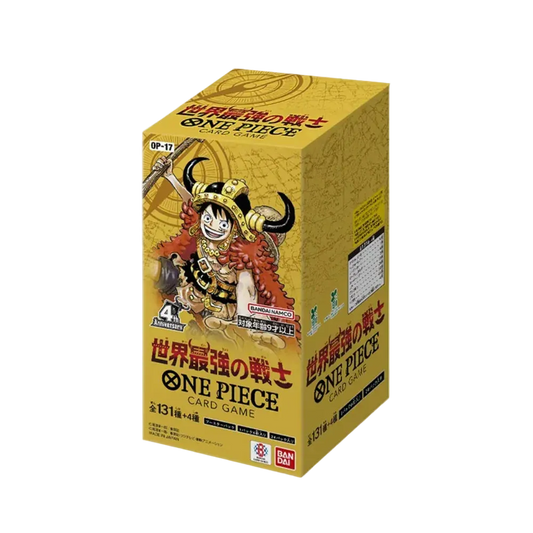 One Piece Card Game - ONE PIECE Card [OP-17] World's Strongest Warrior BOX OP17 Japanese Booster Box - Japanese One Piece Booster Box