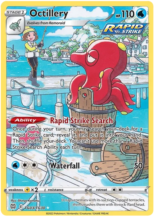 Octillery TG03/TG30 Brilliant Stars Trainer Gallery