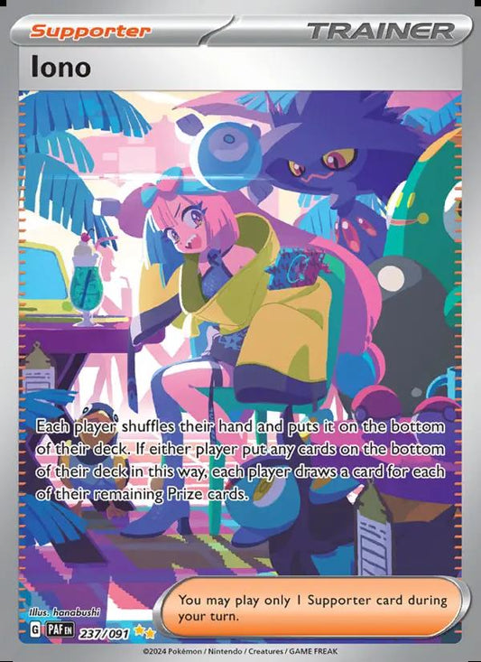 Image of Iono Paldean Fates (PAF) #237