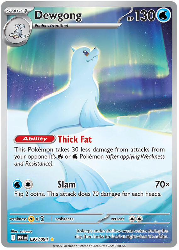 Image of Dewgong Phantasmal Flames (PFL) #97