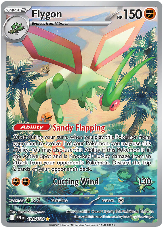 Image of Flygon Phantasmal Flames (PFL) #101