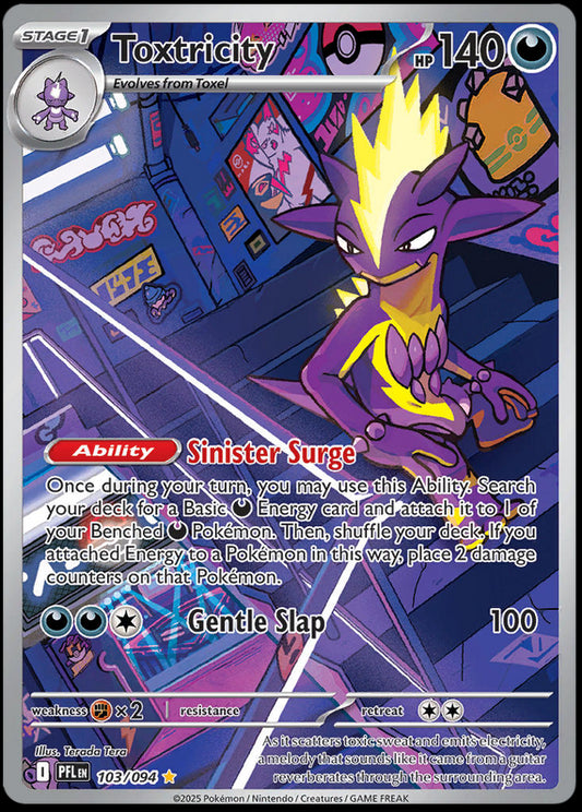 Image of Toxtricity Phantasmal Flames (PFL) #103