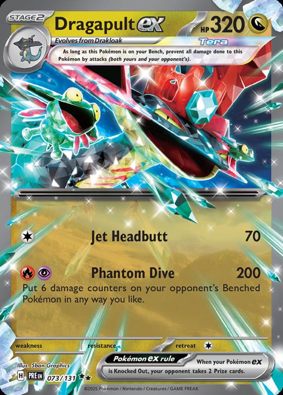 Image of Dragapult ex Prismatic Evolutions (PRE) #073