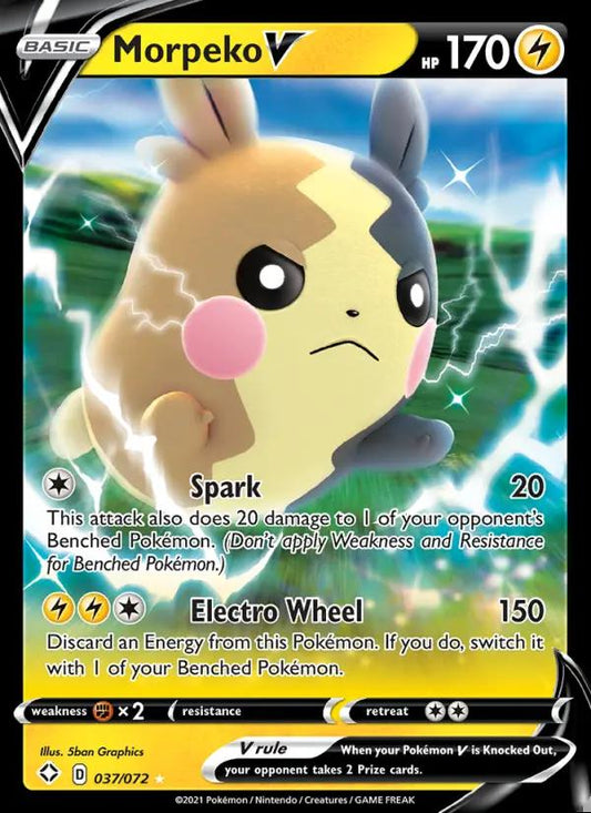 Image of Morpeko V Shining Fates (SHF) #037