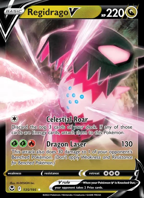 Image of Regidrago V Silver Tempest (SIT) #135