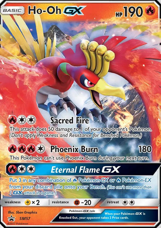 Image of Ho-Oh-GX Sun and Moon Promos (SMP) #SM57