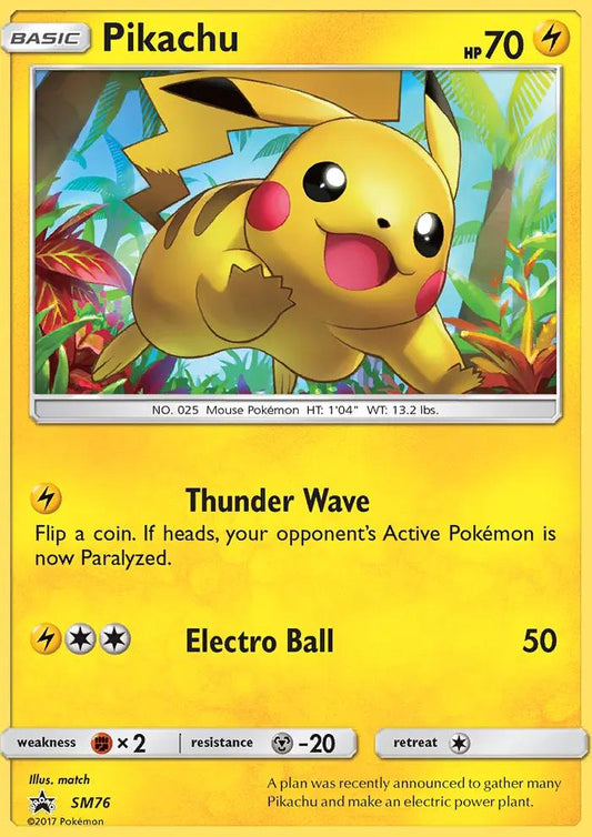 Image of Pikachu Sun and Moon Promos (SMP) #SM76