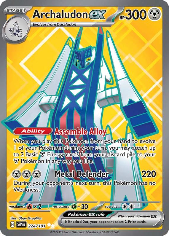 Image of Archaludon ex Surging Sparks (SSP) #224