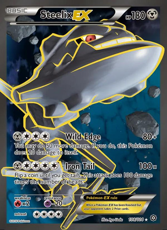Image of Steelix-EX Steam Siege (STS) #108