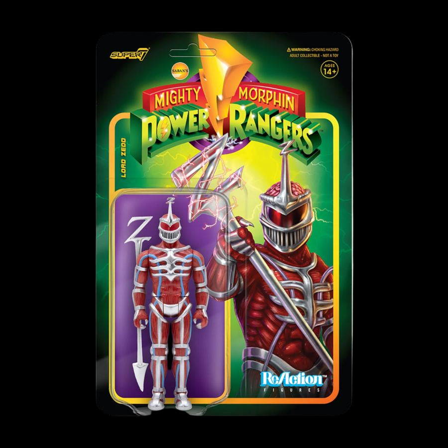 Power Rangers - Lord Zedd ReAction 3.75" Action Figure