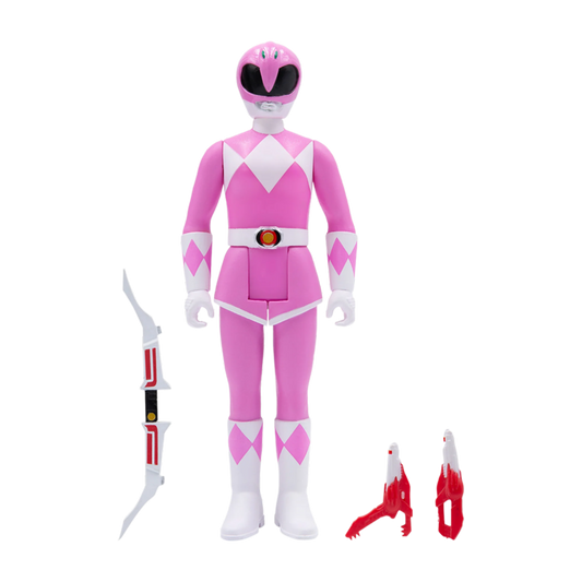 Power Rangers - Pink Ranger ReAction 3.75" Action Figure
