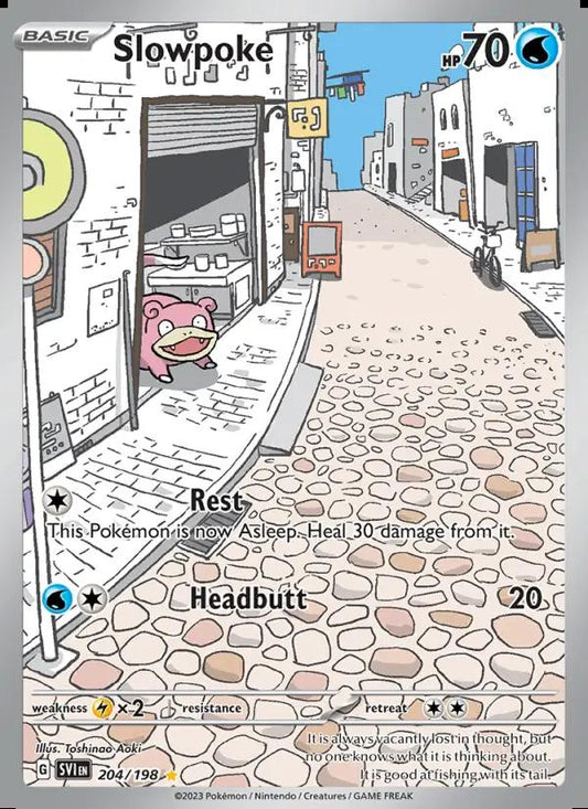Image of Slowpoke Scarlet and Violet (SVI) #204