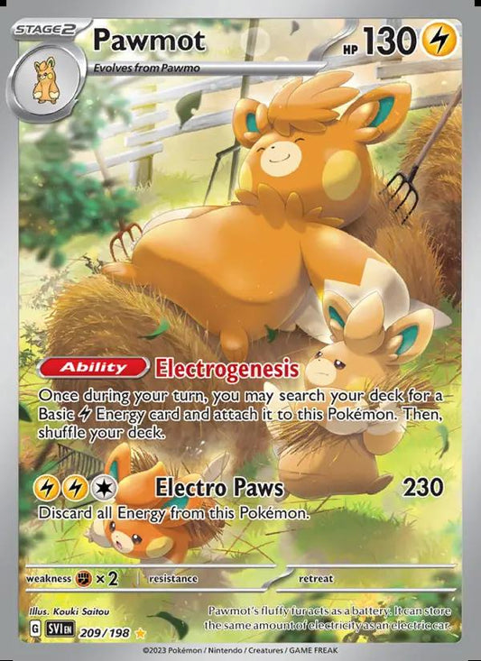 Image of Pawmot Scarlet and Violet (SVI) #209