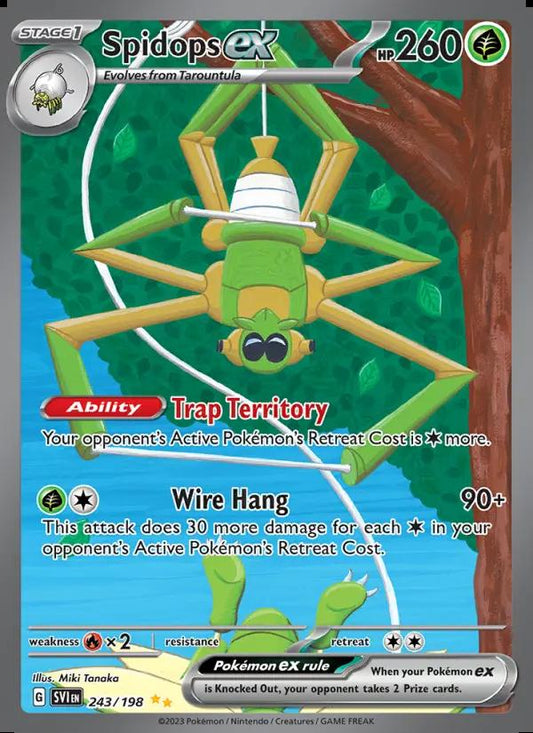 Image of Spidops ex Scarlet and Violet (SVI) #243