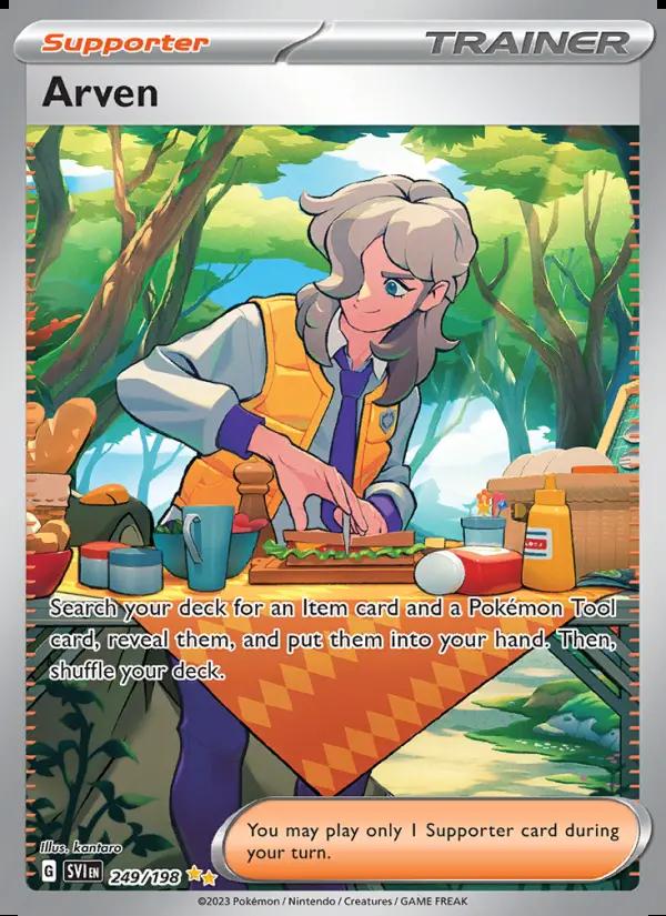 Image of Arven Scarlet and Violet (SVI) #249