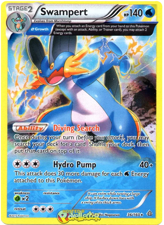 Swampert R 36/160 Primal Clash LP