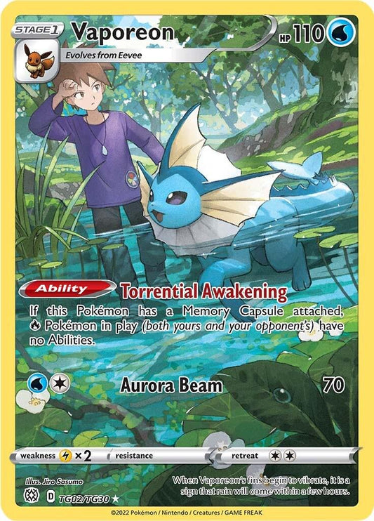 Vaporeon TG02/TG30 Brilliant Stars