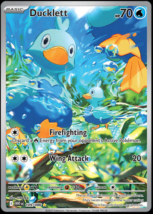 Image of Ducklett White Flare (WHT) #109
