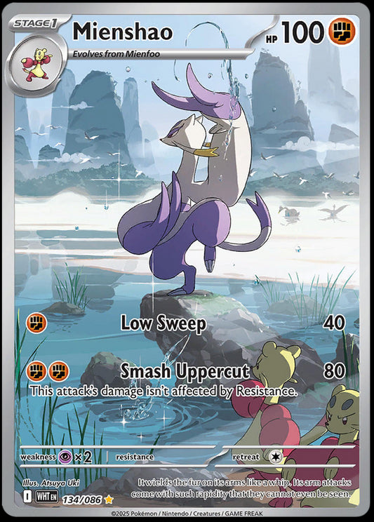 Image of Mienshao White Flare (WHT) #134