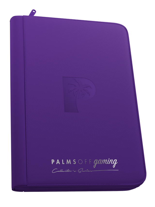 Palms Off Gaming - Collector's Series 9 Pocket Zip Trading Card Binder