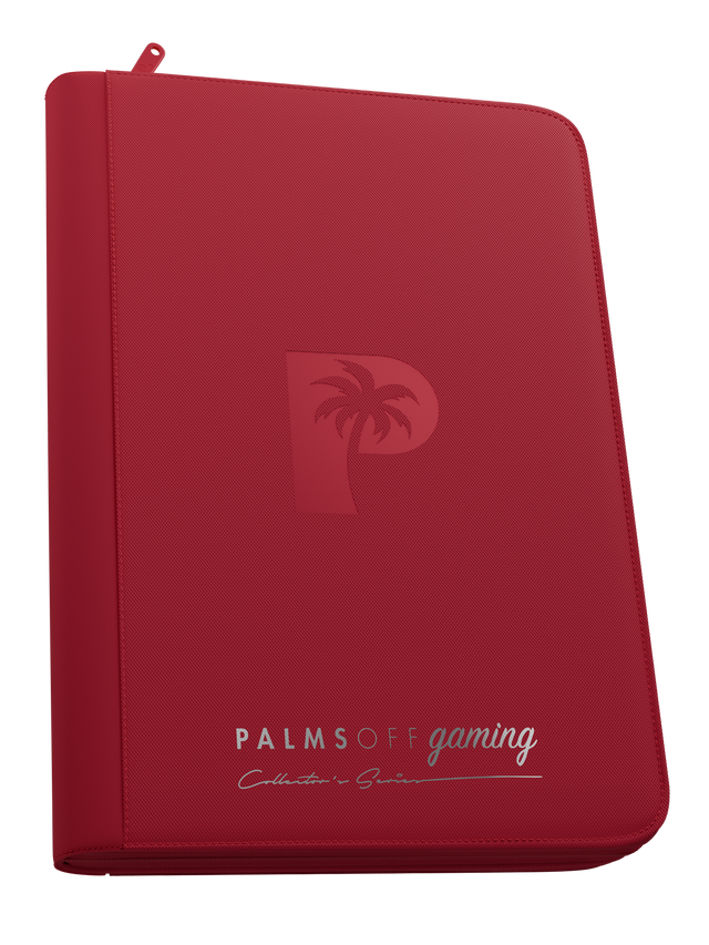 Palms Off Gaming - Collector's Series 9 Pocket Zip Trading Card Binder