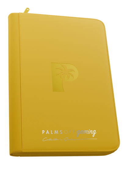 Palms Off Gaming - Collector's Series 9 Pocket Zip Trading Card Binder