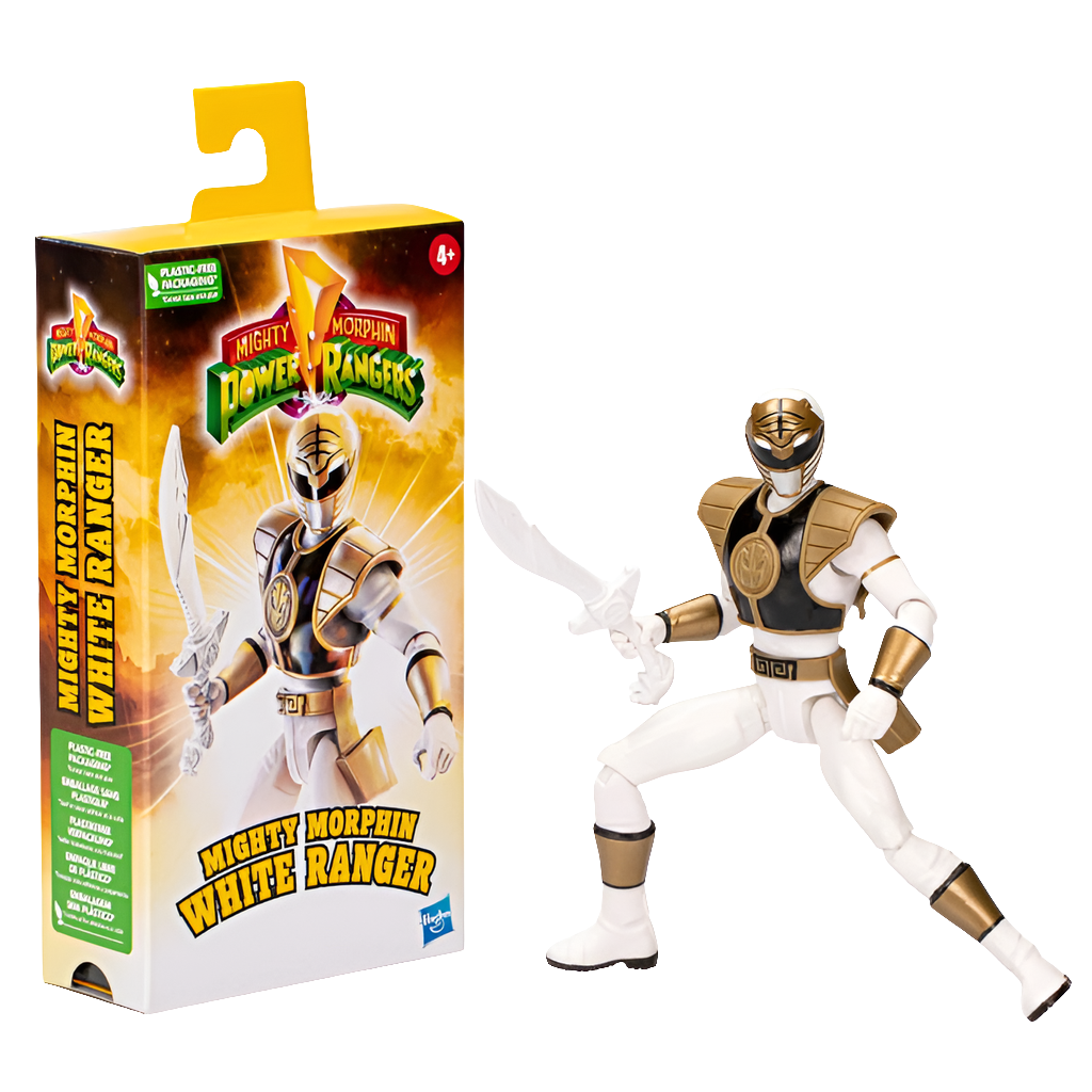 Mighty Morphin Power Rangers - Retro White Ranger