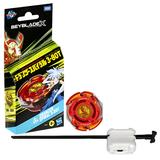 Beyblade - X - Drazner Spiral 3-80T Anniversary X-Over Set