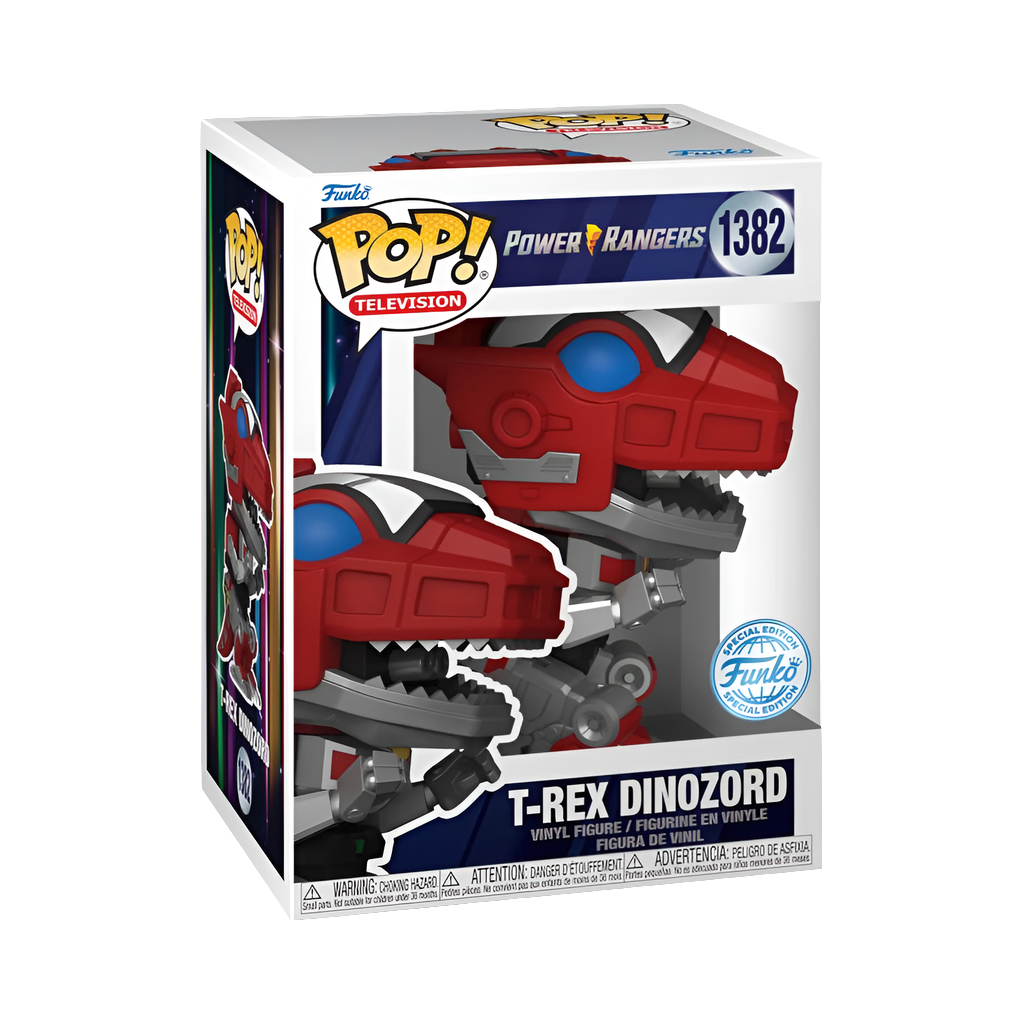 Power Rangers 30th Anniversary - T-Rex Dinozord US Exclusive Pop! Vinyl [RS]