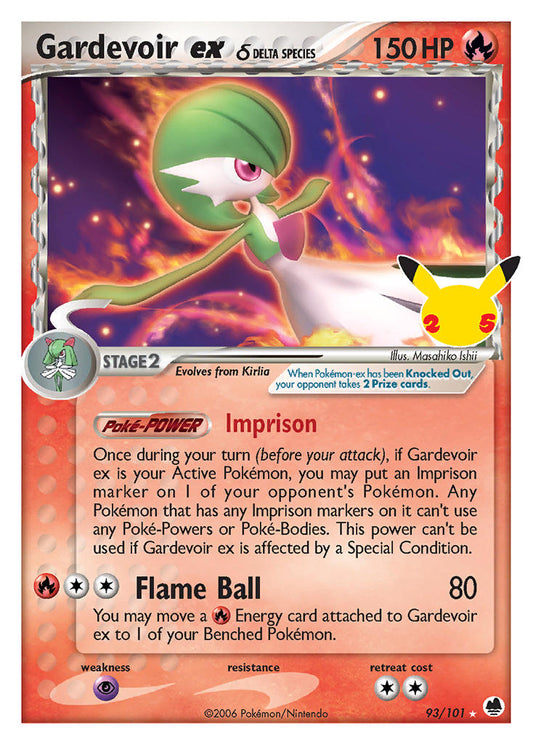 Image of Gardevoir ex Celebrations (CEL) #93